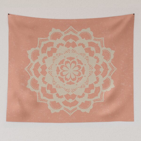 Item preview, Deva Mandala - Coral + Dove designed and sold by Irene Estelle.