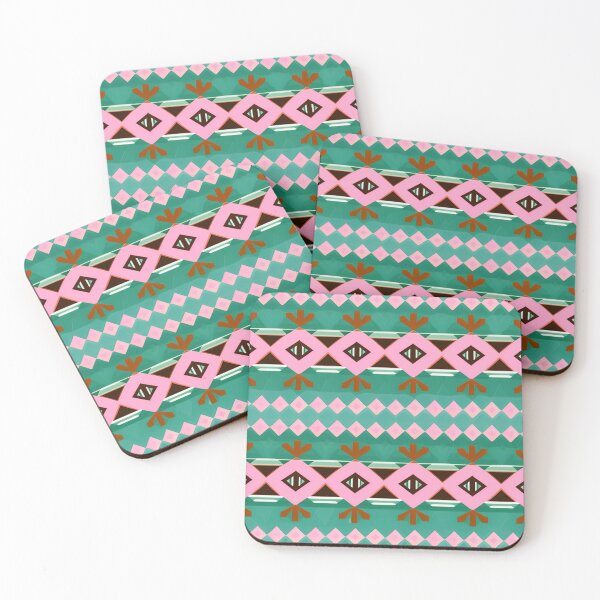 Item preview, Aztec Tribal Print Pattern Decorative Tiles designed and sold by Casanova7000.