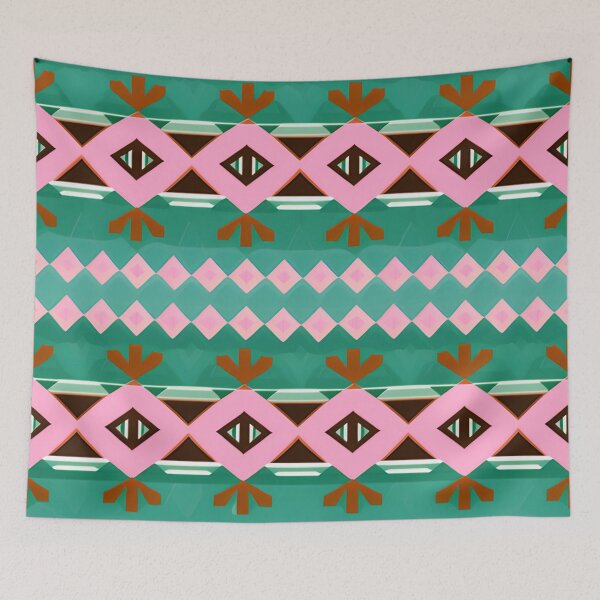 Item preview, Aztec Tribal Print Pattern Decorative Tiles designed and sold by Casanova7000.