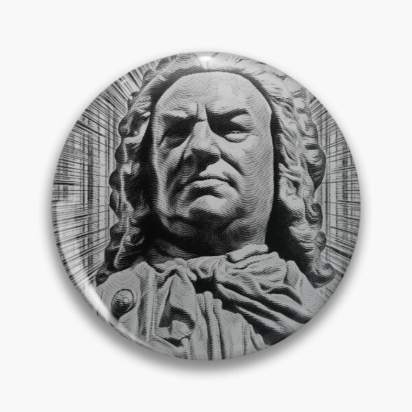 Item preview, Johann Sebastian Bach (Black) designed and sold by CrimsonLizard.
