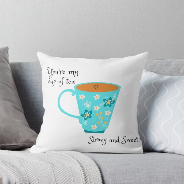 Aperçu de l'œuvre Carte Tu es ma tasse de thé créée et vendue par Indiappa.