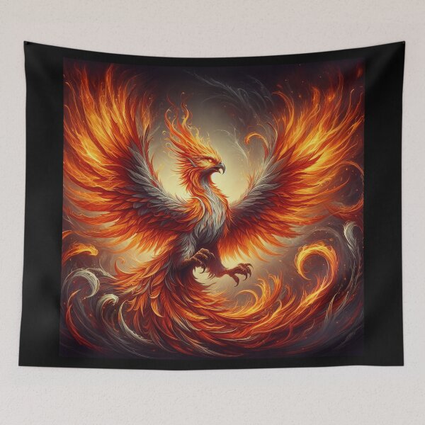 Item preview, Vivid Phoenix Flight designed and sold by Daniel Dudgeon.