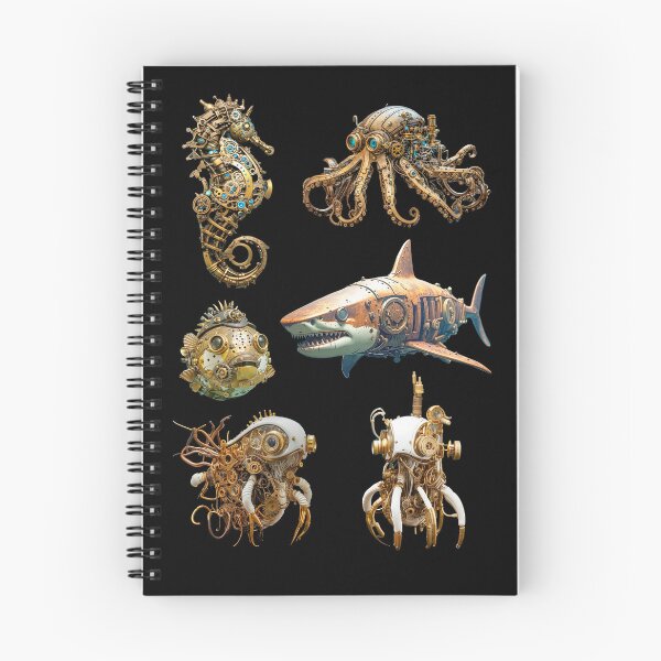 Item preview, 6 steampunk Zoologica stickers set3 by Maxine Gadd designed and sold by Maxine Gadd.