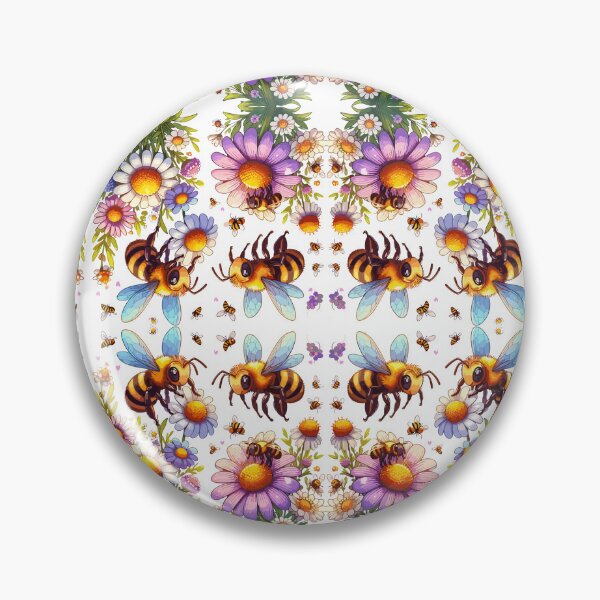 Item preview, Bees And Wildflowers designed and sold by Designowner.