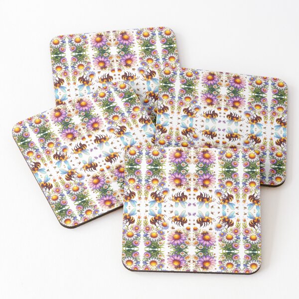 Item preview, Bees And Wildflowers designed and sold by Designowner.