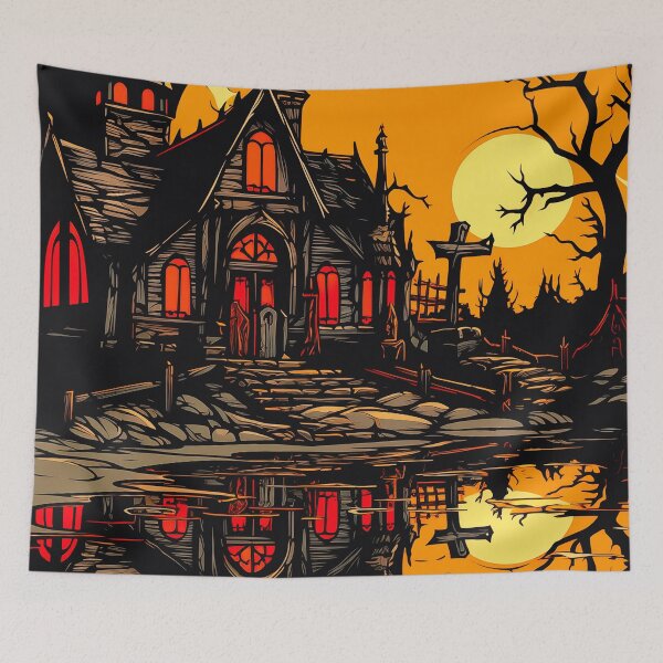 Item preview, Dark Village Mysteries - Explore Intriguing Designs designed and sold by JojoArtEvo.