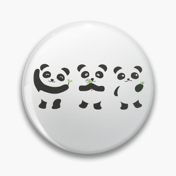 Item preview, Three Pandas designed and sold by artwithlefty.