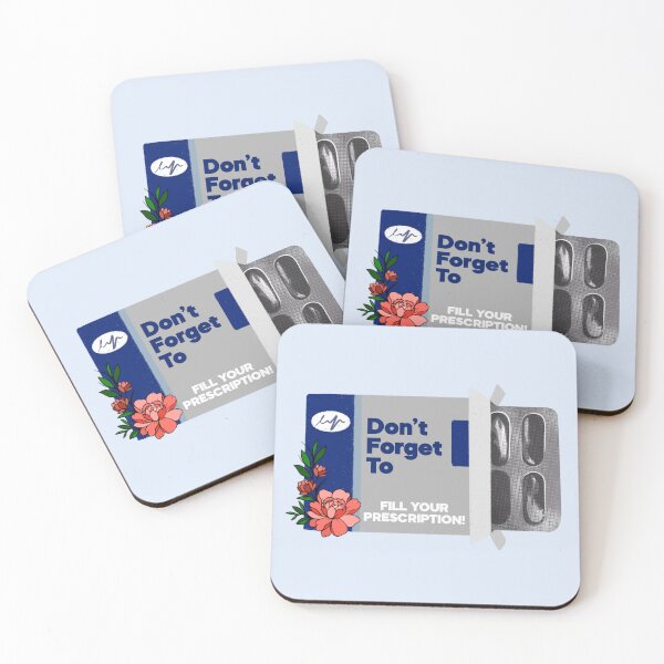Item preview, Don't Forget to Fill Your Prescription Reminder designed and sold by Dani Moffet.