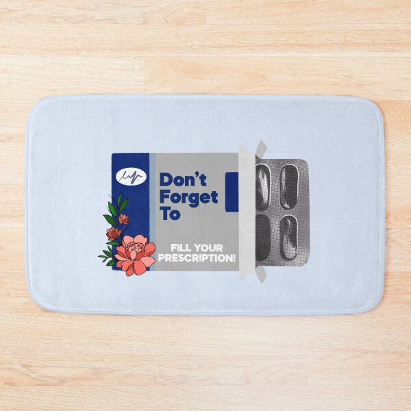 Item preview, Don't Forget to Fill Your Prescription Reminder designed and sold by Dani Moffet.