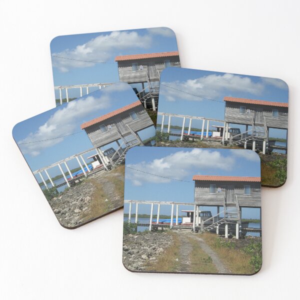 Item preview, Little Boat House in Honduras  designed and sold by ResourceGirl.