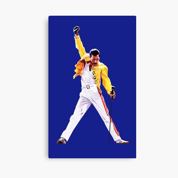 Vista previa del artículo con la obra «Freddie Mercury en concierto», diseñado y vendido por ocelotlcalli.