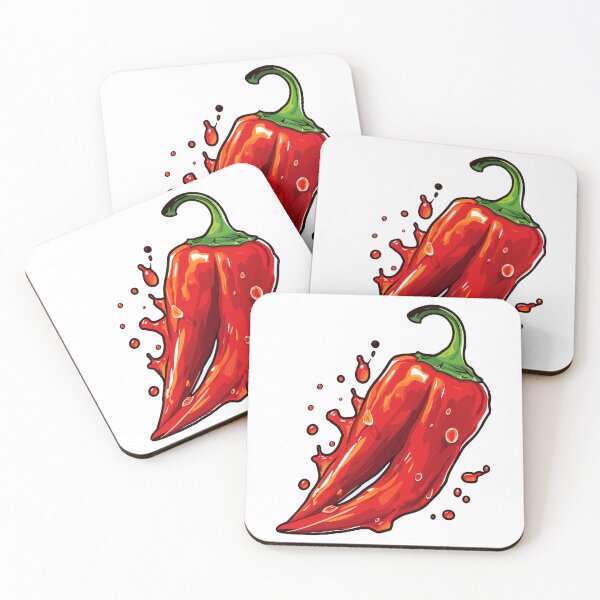 Item preview, Premium Hot Chili Pepper Painting designed and sold by LinleeFashion.