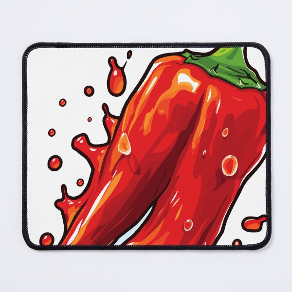 Item preview, Premium Hot Chili Pepper Painting designed and sold by LinleeFashion.