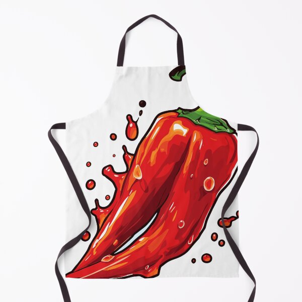 Item preview, Premium Hot Chili Pepper Painting designed and sold by LinleeFashion.