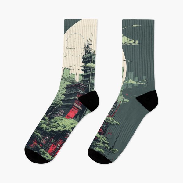 Item preview, Tokyo Aesthetic | Urban Cityscape AI Generated HD Artwork designed and sold by scudpunk.