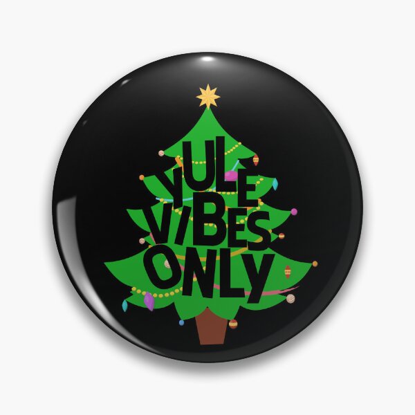 Item preview, Yule Vibes Only Christmas Tree Yule Tide Yuletide Gear designed and sold by DynamicDesign.