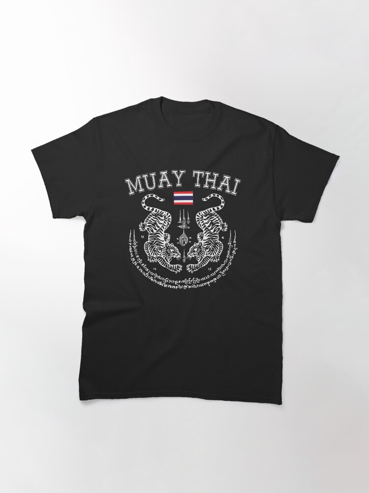 Thumbnail 3 of 7, Classic T-Shirt, Muay Thai Men Kickboxing Men Women Kid - Toi Muay Thailand designed and sold by screenworks.