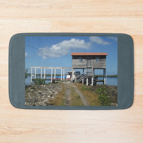 Item preview, Little Boat House in Honduras  designed and sold by ResourceGirl.