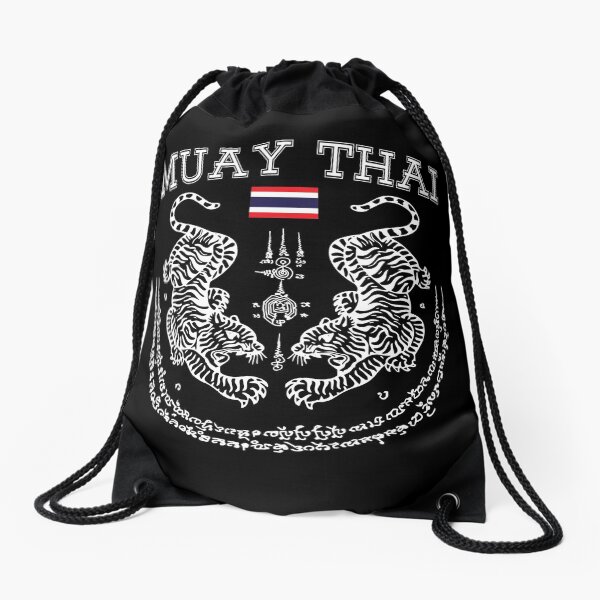Muay Thai Men Kickboxing Men Women Kid - Toi Muay Thailand Drawstring Bag