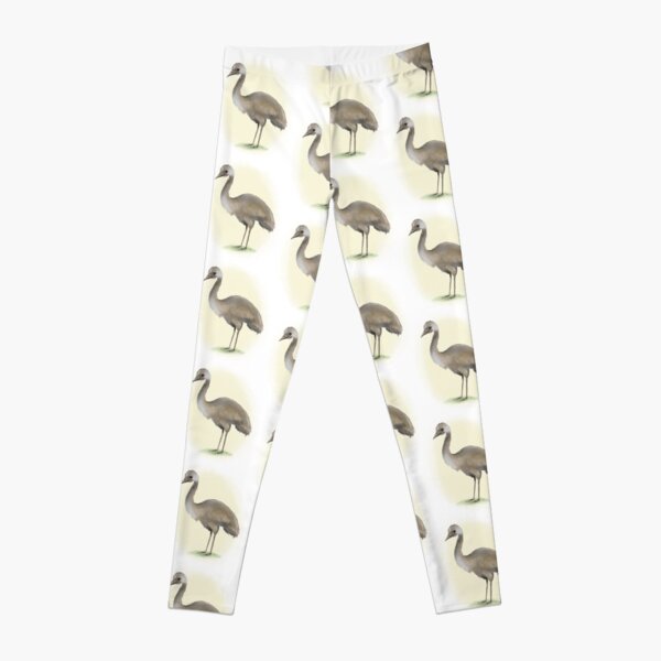 Australian Bird, Emu Leggings