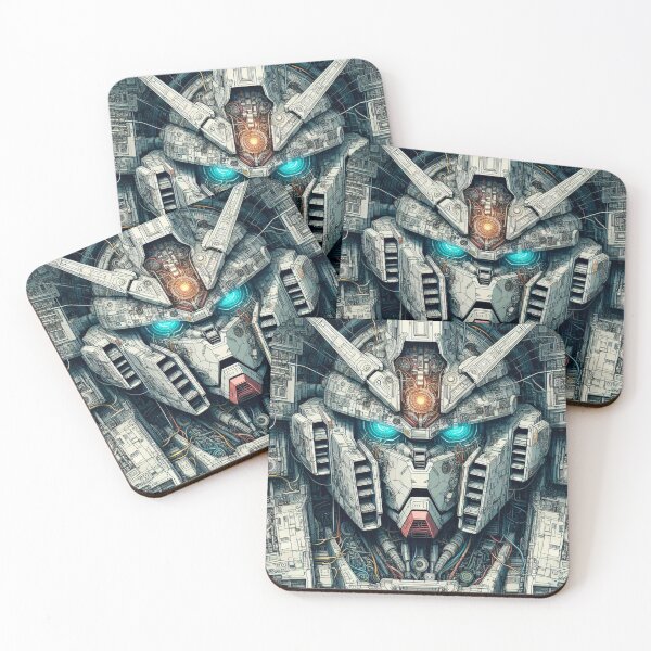 Item preview, Mecha robot head with interior design designed and sold by Zanattaa.