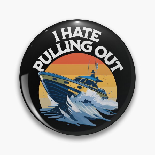 Item preview, I Hate Pulling Out Boat Retro Men's I Hate Pulling Out Gear designed and sold by DynamicDesign.