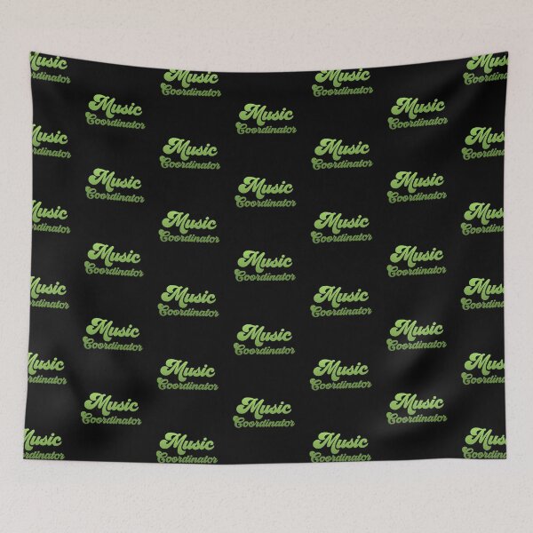 Item preview, Groovy Music Coordinator Film Crew designed and sold by NermilioDesigns.