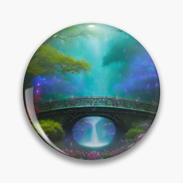Item preview, Ethereal Bridge Rain Scene designed and sold by Ethereal-Canvas.