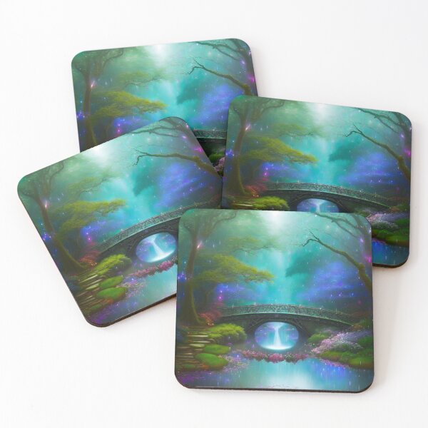 Item preview, Ethereal Bridge Rain Scene designed and sold by Ethereal-Canvas.