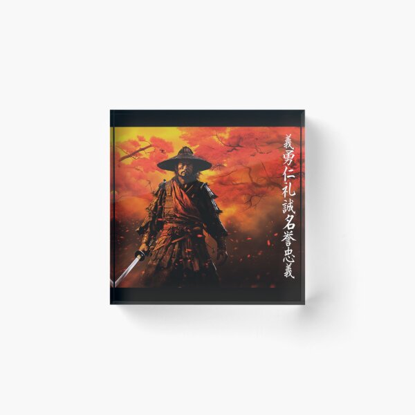 Item preview, Blazing Samurai Spirit: Fiery Warrior Art for Bold Souls designed and sold by JojoArtEvo.