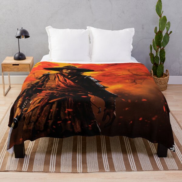Item preview, Blazing Samurai Spirit: Fiery Warrior Art for Bold Souls designed and sold by JojoArtEvo.