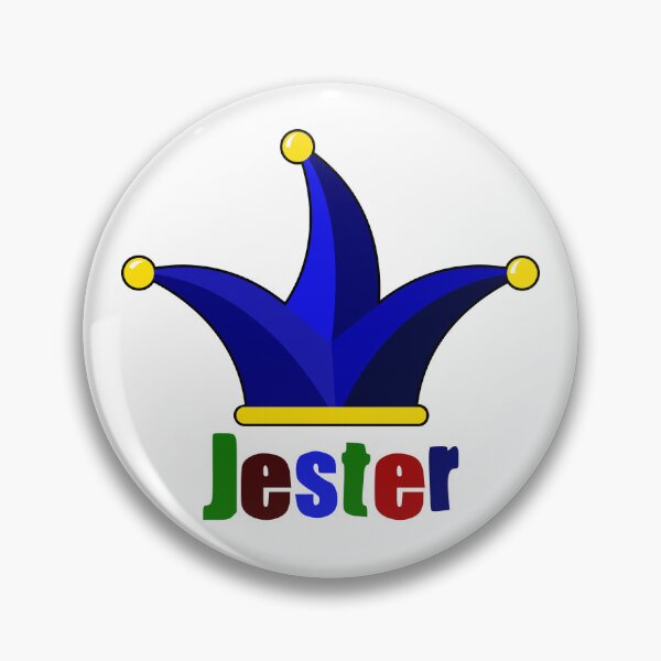 Item preview, Jester, joker or clown hat in blue with name in colored letters designed and sold by shennix.