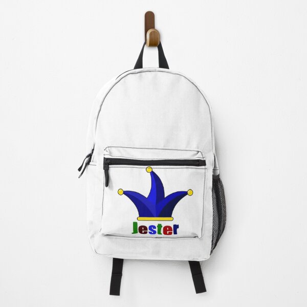 Item preview, Jester, joker or clown hat in blue with name in colored letters designed and sold by shennix.