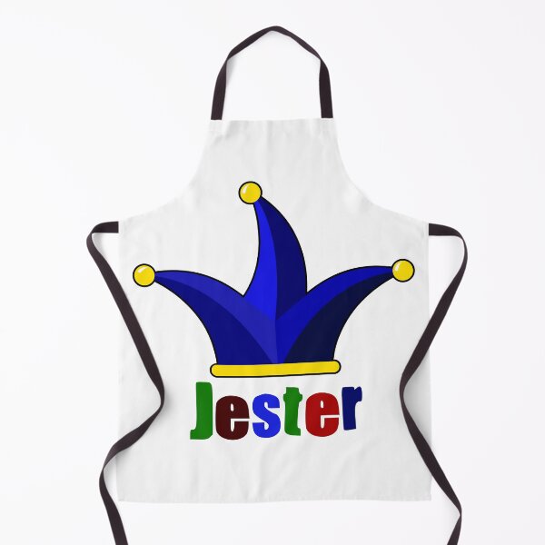 Item preview, Jester, joker or clown hat in blue with name in colored letters designed and sold by shennix.