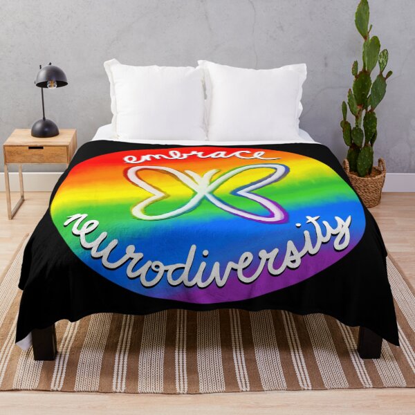 Item preview, Embrace Neurodiversity - Butterfly Symbol designed and sold by JillPillDesign.