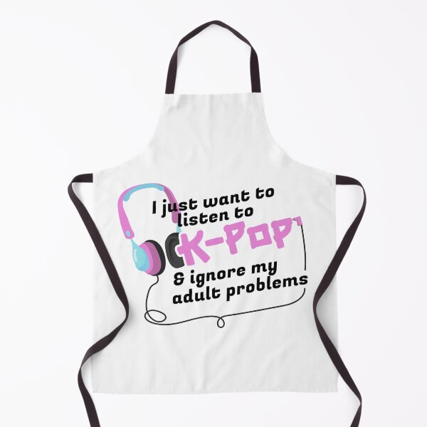 Item preview, I just want to listen to K-Pop & ignore my adult problems Sticker designed and sold by olympe-store.