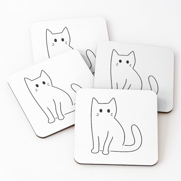 Item preview, Minimalist Cat , Cute Cat line art designed and sold by YQvibe Studio.
