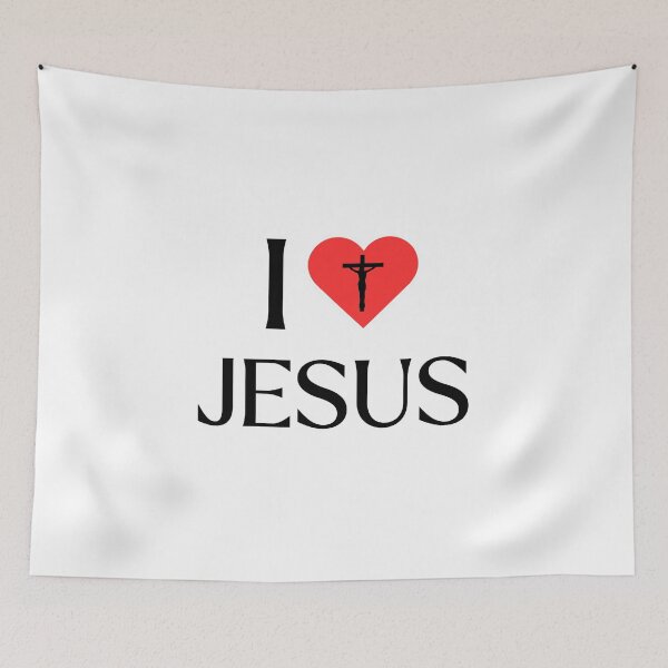 Item preview, I love Jesus designed and sold by vinxChosen.