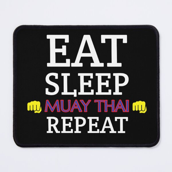Item preview, EAT SLEEP MAUY THAI REPEAT Shirt designed and sold by Atitep.