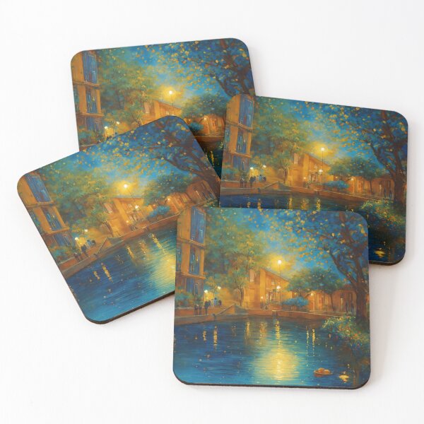 Item preview, Enchanted Evening by the Canal designed and sold by John v p.