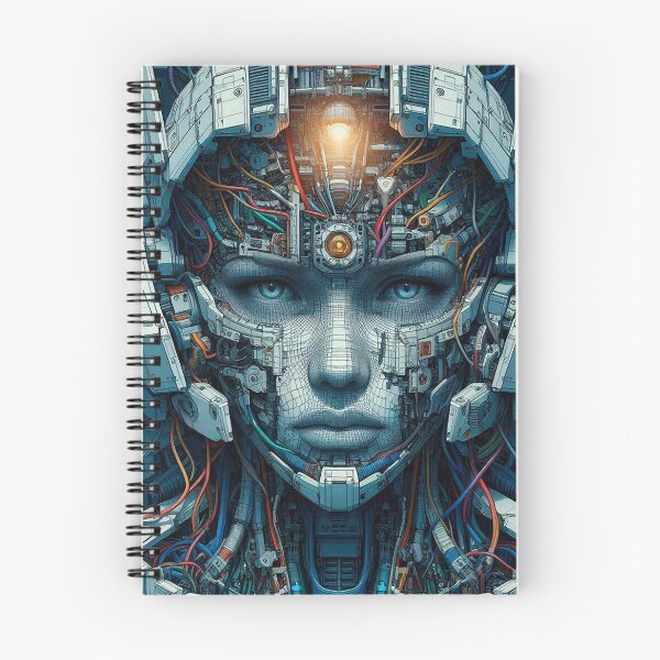 Item preview, “Futuristic Vision: Advanced Androids” designed and sold by Zanattaa.