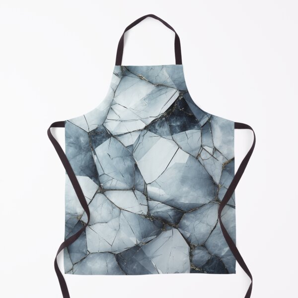 Item preview, Dynamic abstract unique marble design monochrome smoky crackle designed and sold by GoKindCreations.