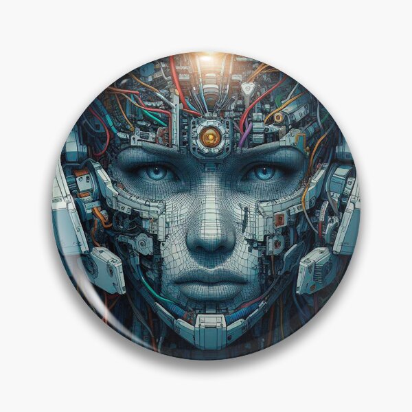 Item preview, “Futuristic Vision: Advanced Androids” designed and sold by Zanattaa.