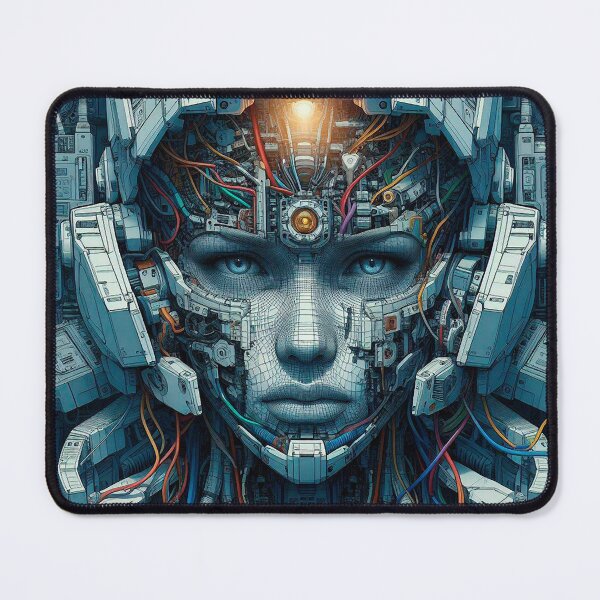 Item preview, “Futuristic Vision: Advanced Androids” designed and sold by Zanattaa.