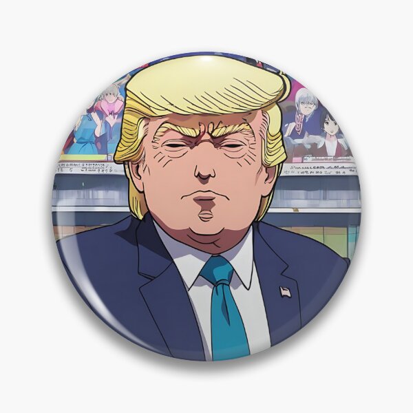 Item preview, Trump Anime designed and sold by ChaAndZoe.