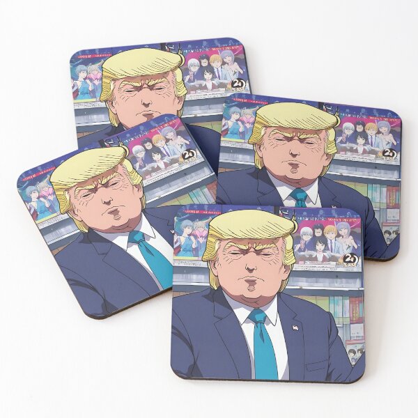 Item preview, Trump Anime designed and sold by ChaAndZoe.