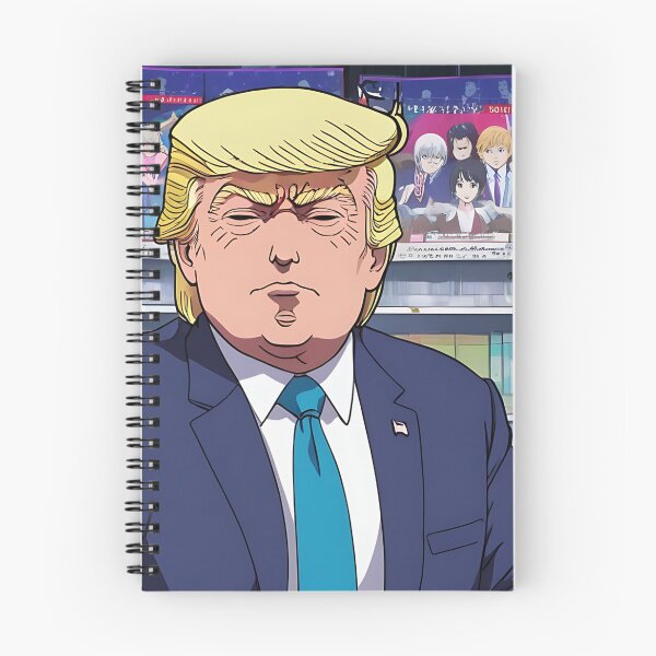 Item preview, Trump Anime designed and sold by ChaAndZoe.