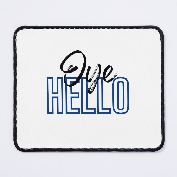 Item preview, Oye Hello desi saying designed and sold by DesignJiggy.
