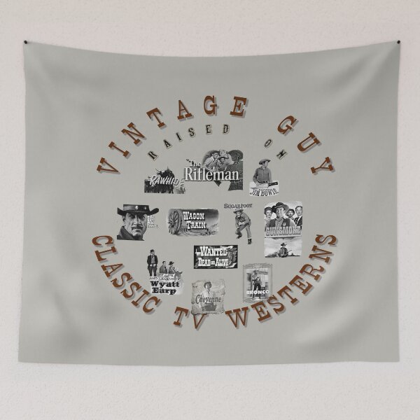 Item preview, clastic vintage western TV GUY designed and sold by THE AMERICAN TEEVANGELIST.
