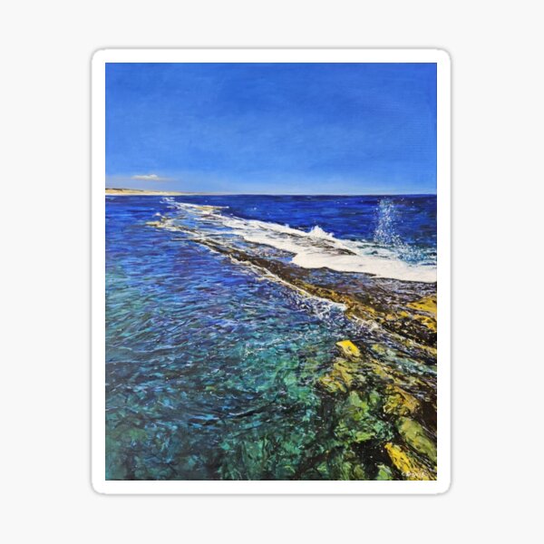 Item preview, Port Noarlunga Reef designed and sold by ChristineDavisArt.